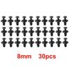 8mm/6mm Plastic Rivets Fasteners Screw Car Fender Bumper Screws Clips Rivets Auto 8mm Hole Plastic Push Pin Clip Car Accessories