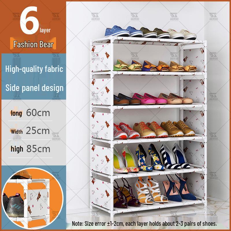 Skohylla: Flerskiktad, dammtät, ekonomisk skoskåp för studenthemmet eller hemmet