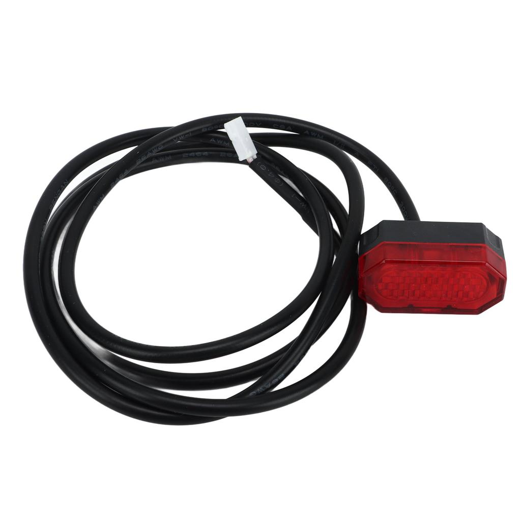 8.5in Rear Tail Light Polygon Stoplight Electric Bike Tail Lamp for 1:2 Model 4 Hole Electric Scooter