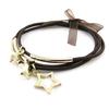 Les Trésors De Lily [J2015] - Fancy Gold Brown 'Stars' Bracelet
