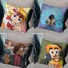 Matthew Patel SScott Pilgrim Pillow Case Square DoubleSided Printing Short Plush Sofa Cushion Cover Bedroom Bedside Pillow