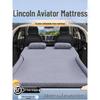 Lincoln Adventure Inflatable Car Bed: Trunk & Rear Seat Sleeping Pad for Car Mattress