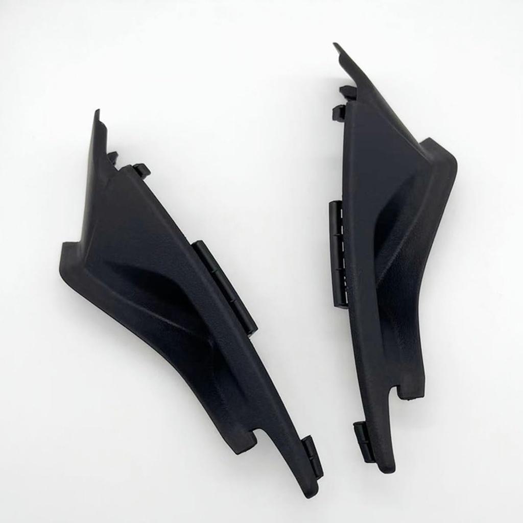 Pair Driver and Passenger Side Front Windshield Wiper Side Cowl Extension Trim Cover for Honda Civic 2022 2023 2024