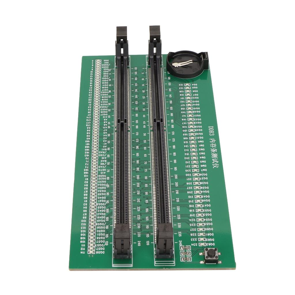 DDR3 Memory Tester PCB DDR3 Memory Test Card with 110 LED Indicators for Desktop Computer DDR3 Memory