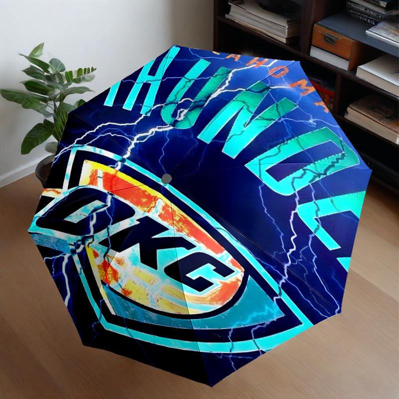 Oklahoma Sports Team Umbrella 8-Frame for Travel, Camping, Casual Lightweight Portable Umbrella, Essential for Every Family Holidays Gift