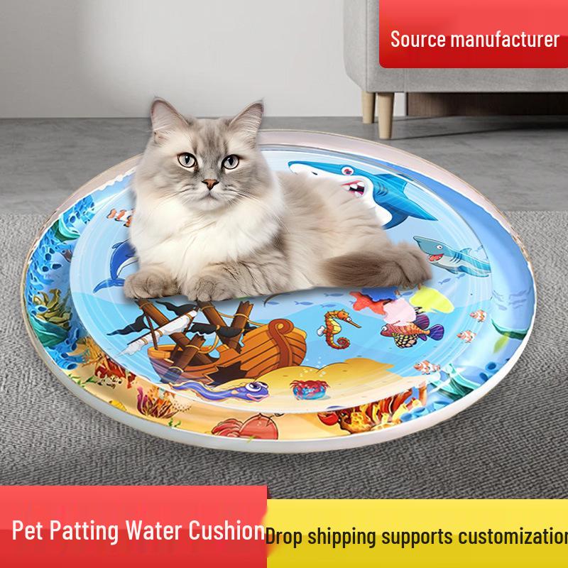 Pet Cooling Water Mat: Free Shipping Summer Inflatable Pad for Cats & Dogs