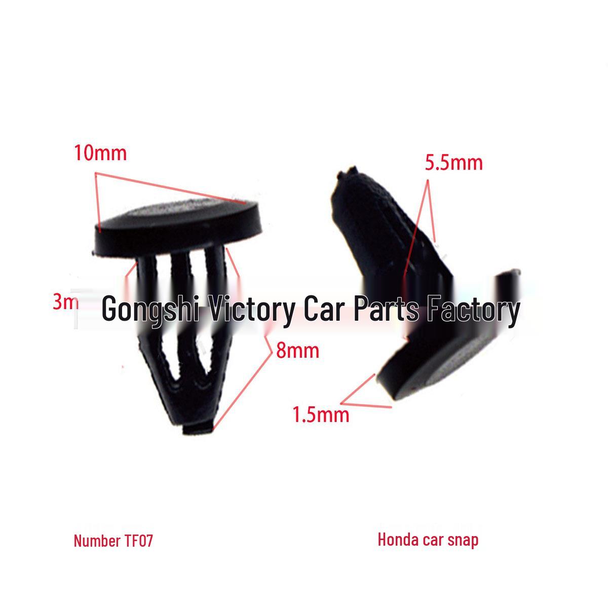 

Honda Auto Trim Clip & Seal Strip Set for Furniture, Appliance, Circuit Board Installation 10000 units