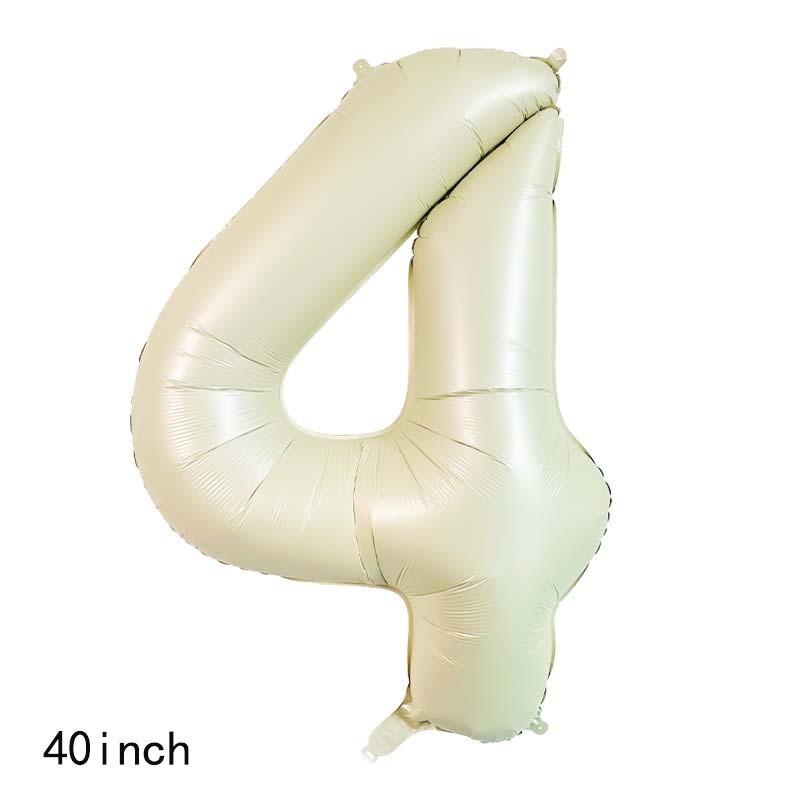 Feiern Sie mit lebhaften 32-Zoll- und 40-Zoll-Geburtstagszahlen-Folienballons für Partys