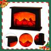 Fireplace Lantern Light Table Ornament Effect LED Fire Lamp Home Decoration for Shop