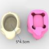 Succulent Plant Silicone Mold Elephant Shaped Flower Pots Mould Practical Concrete and Gypsum Mould for Floral Planter