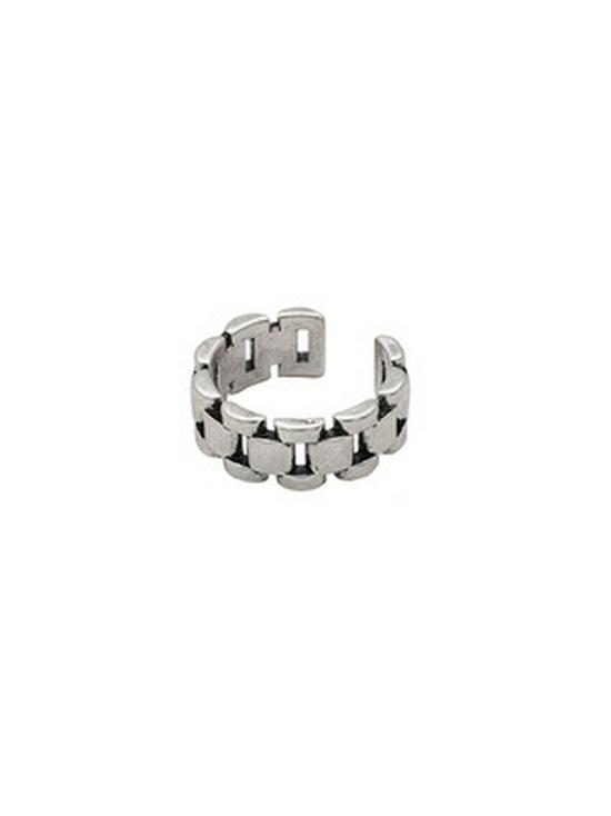 Su Chuang Vintage-Style S925 Sterling Silver Watch Strap Ring: Cool, Open, Fashionable Thai Silver for Women Adjustable Open
