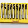 High-Speed Steel Straight Shank Keyway Milling Cutter, Two-Flute, Sizes 4-13mm