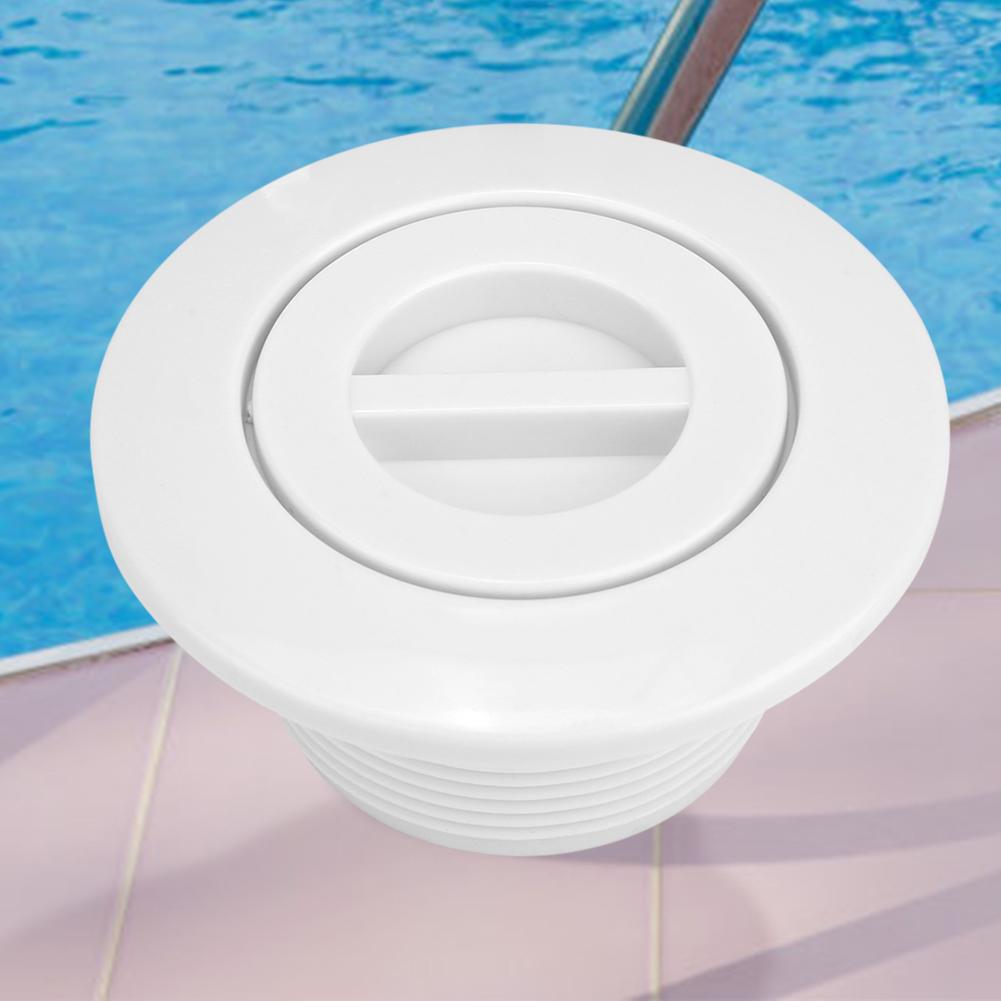 White Plastic Swimming Pool Main Drain Floor Drain Water Inlet Draining Accessory
