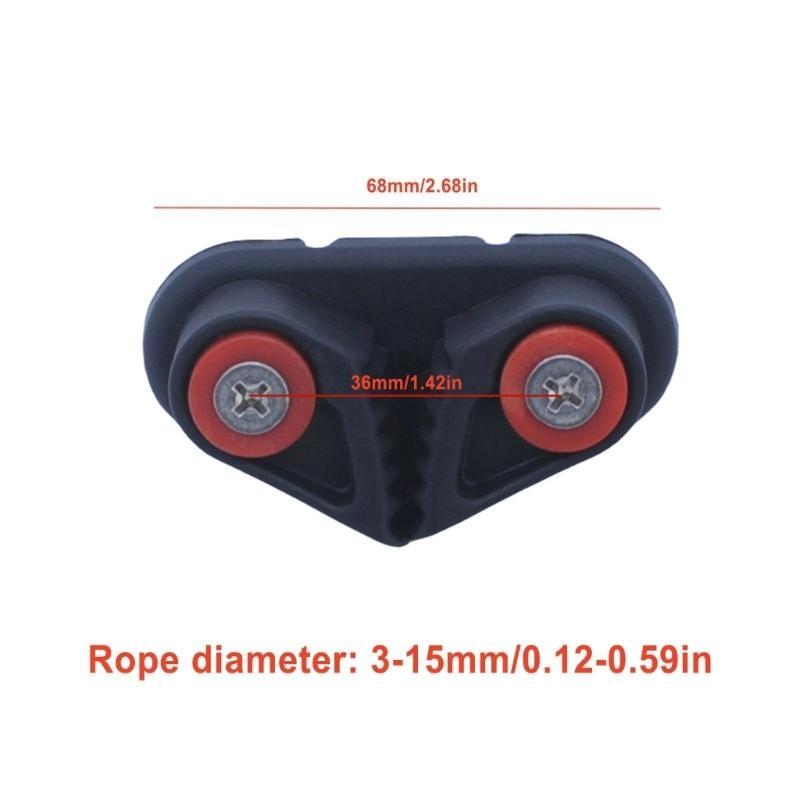 A2BF Nylon Camshaft Cleat for Kayaks & Canoes Outdoor Activities Secure Rope Holding