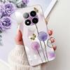 Soft Liquid Silicone Back Cover For Xiaomi Redmi Note 14 Pro Plus Phone Case Marble Gothic Style Bumper For Redmi Note 14 4G 5G