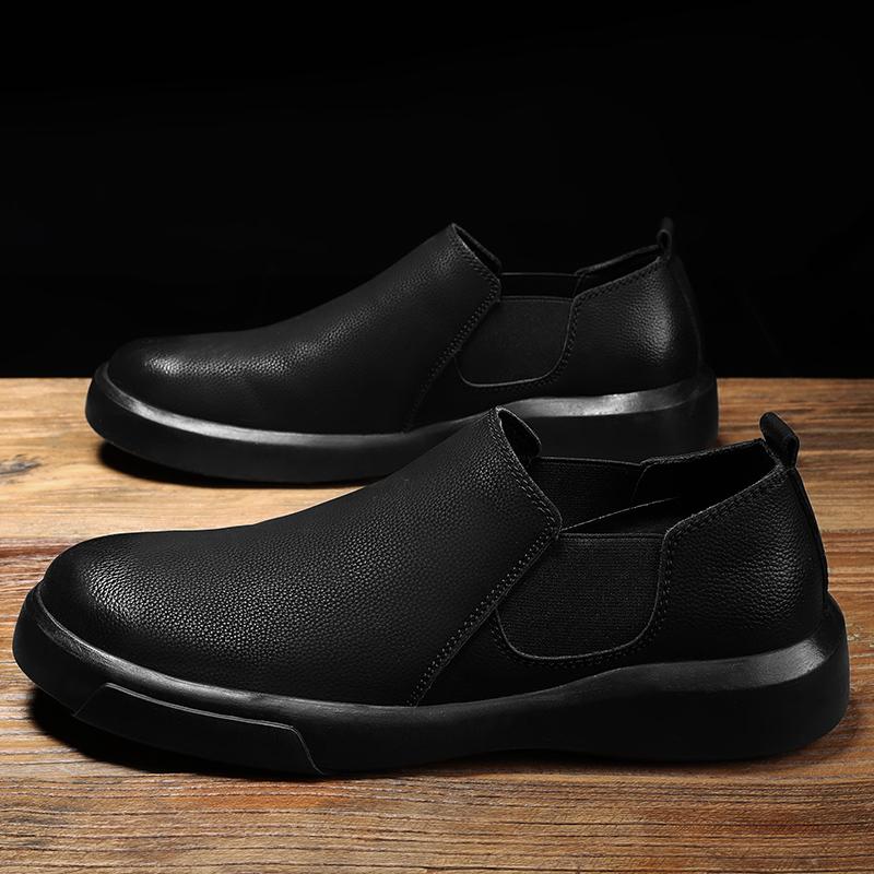 Hot sales Men Loafers Leather Business Casual Shoes Comfortable and Outdoor travel party casual stroll men's oversized shoes