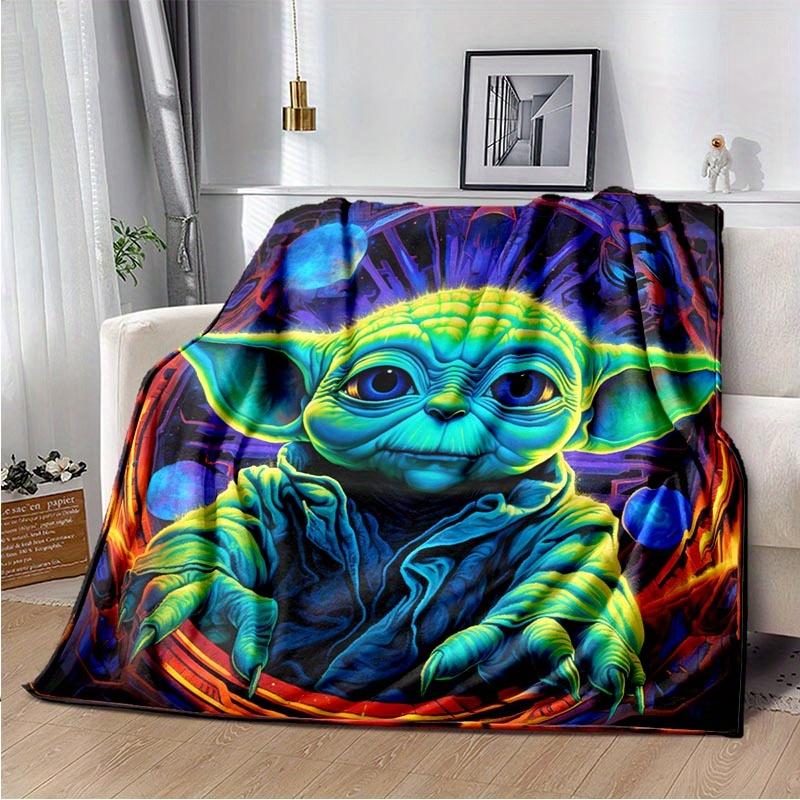 1pc Star Wars Printing Blanket - Soft, All-Season Throw for Living Room, Bedroom,Personalized Gift with Adorable Cartoon Design