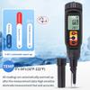 Digital Food PH Meter 0.00~14.00 High Accuracy Temp Acidity Tester for Brewing Fruit Cheese Meat Canning Dough Soil PH Meter