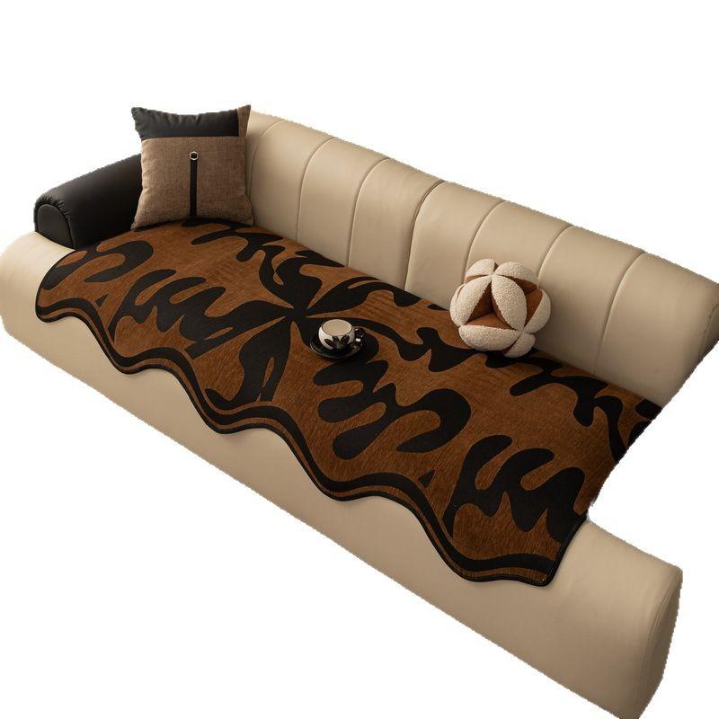 New Sofa Cushion Four Seasons Universal Sofa Seat Cushion Fixed Non-Slip Sofa Cushion Cloth One Piece Sofa Cover