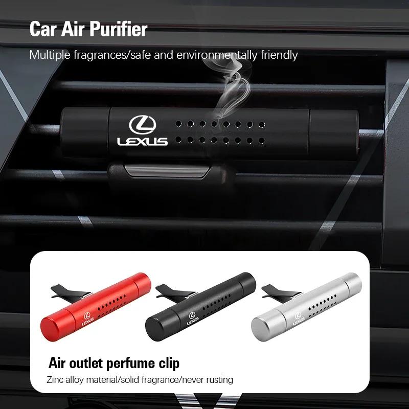 Car Air Outlet Fragrance Clip Air freshener Auto Accessories For Lexus F SPORT ES RX NX LS UX LM LX GX LC RZ IS CT GS RC HS SC