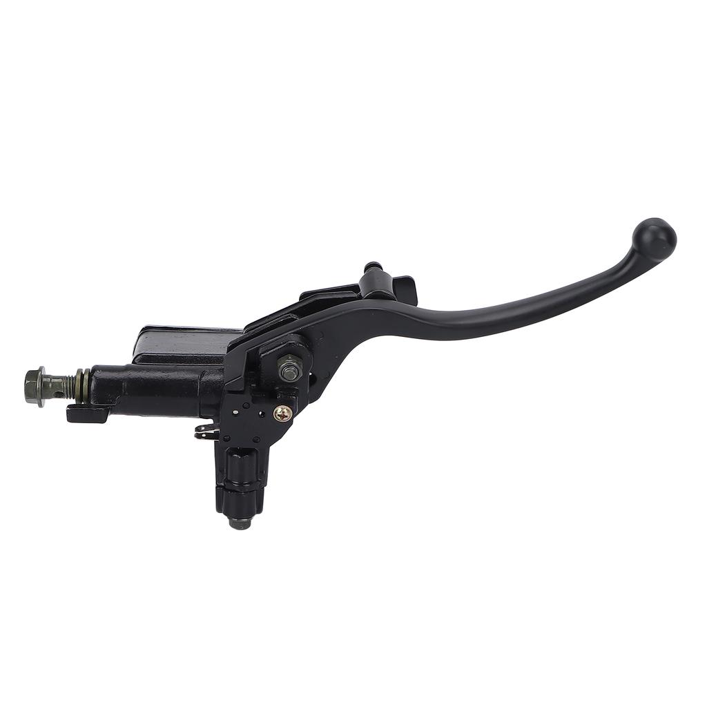 7/8in/22mm Left Brake Lever Master Cylinder Steel Alloy Clutch Lever Replacement for CRF50 CRF70 CRF80 XR50 XR70