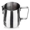 Steel Milk Jug with Handle and Measuring Glass 350 Ml