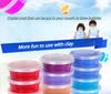 Crystal Slime Funny Squishy Stress Reliever Toys Transparent Plasticine Decompression Diy Handmade Toys Set Sensory Cool  Gifts