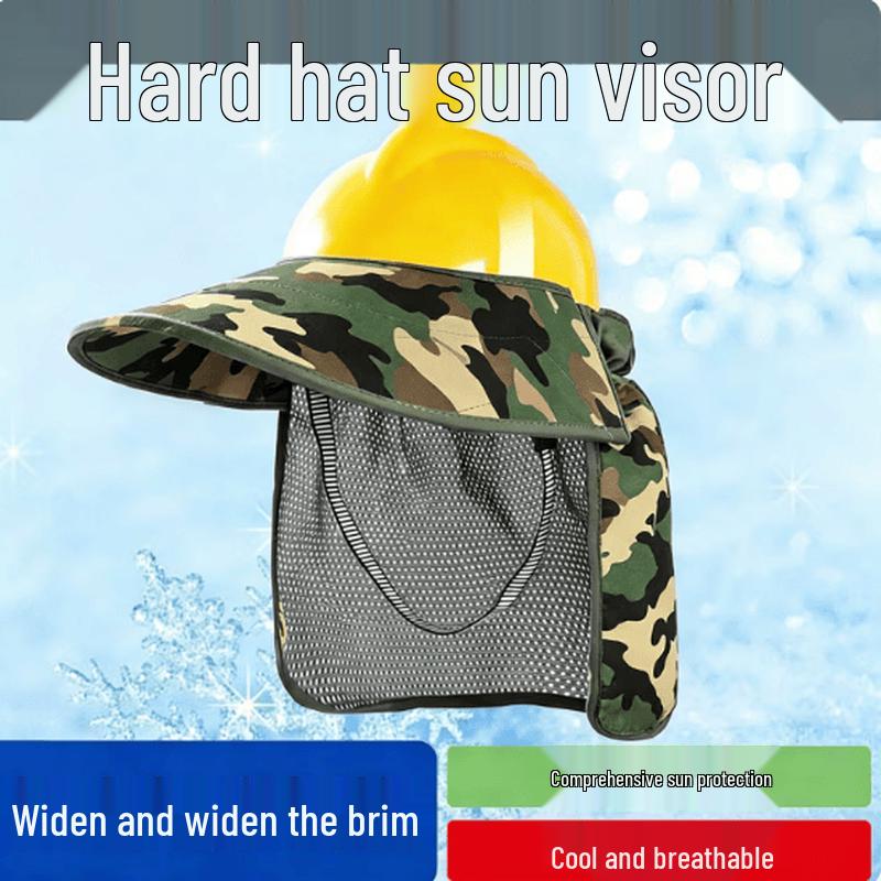 Andi Tai Safety Helmet with Full-Face Sun Visor