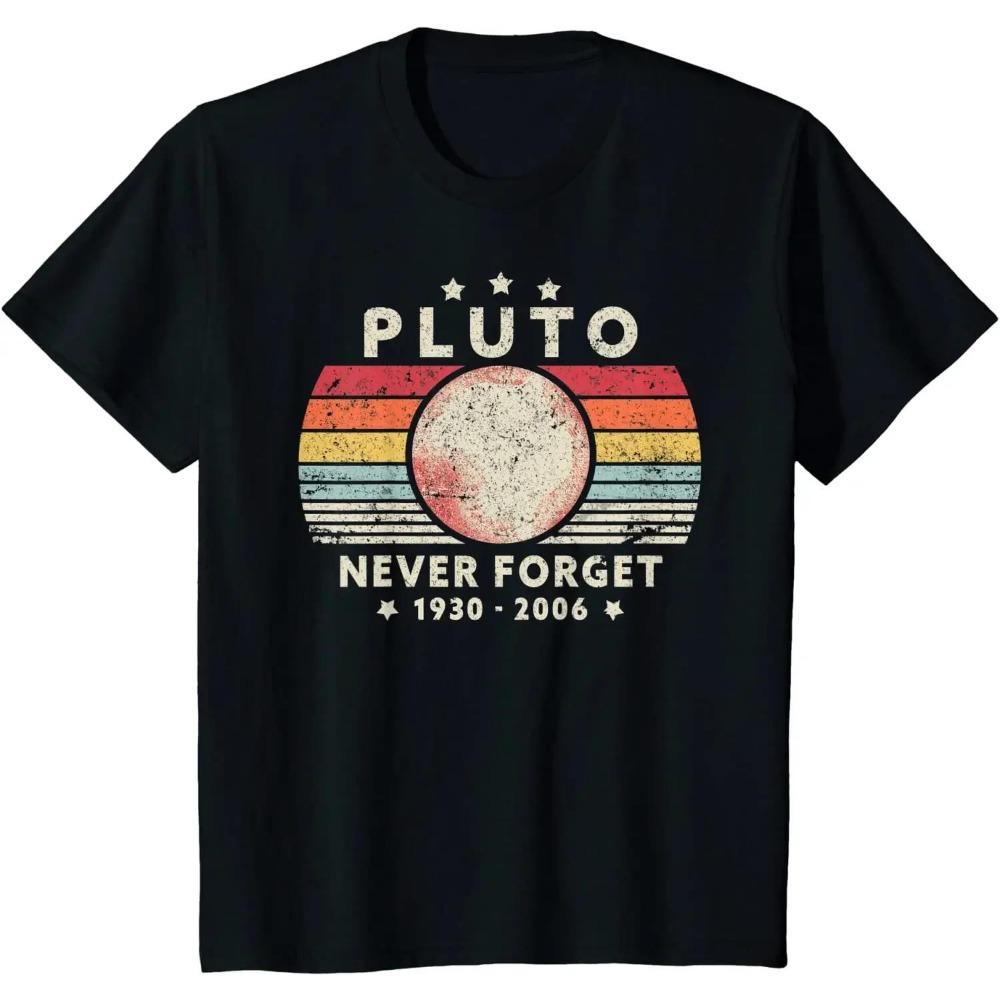 

Never Forget Pluto Retro Style Funny T-shirt Retro Style Funny Men Clothing XXXXXL бежевый