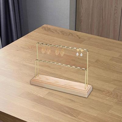 Earring Display Holder Earrings Organiser Jewellery Storage Hanging Bar Shelf for