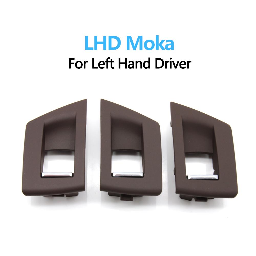 3pcs Set LHD RHD Interior Door Window Lift Adjust Switch Button Cover Trim For BMW 5 Series F10 F11 F18 520i 523i 525i 528i 535i