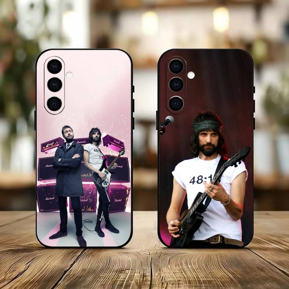 KK-Kasabian Phone Case For Samsung Galaxy A73,A72,A71,A70,A53,A52,A51,Others Soft Black Cover