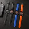 Casual Style Men's Watch Set of 4 - Quartz Movement, Round Dial, Non-Waterproof, Zinc Alloy Case, PU Leather Strap, Versatile Fashion Accessory