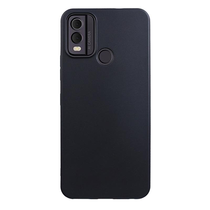 

Матовый чехол для телефона Nokia C22, гибкий ТПУ, защита от царапин, защитная крышка для телефона Black