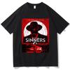 Sinners 2025 Action Movie Tshirt Harajuku Oneck Casual Shirt Gift