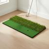 Dual Turf Golf Mat Shock-Absorbing doubleTurf Realistic Feedback