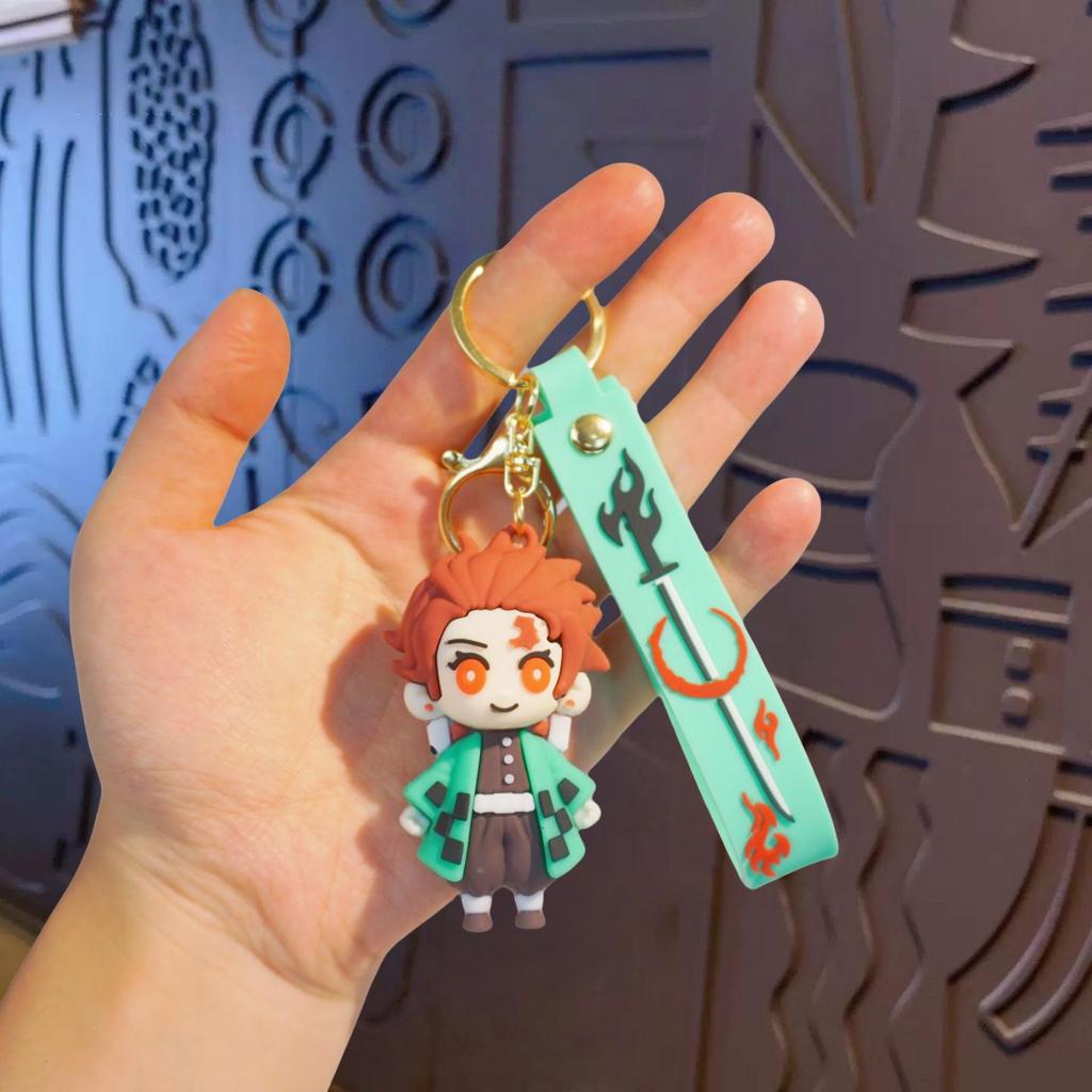Demon Slayer Tanjiro 3D Keychain Pendant