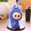 Cute Vinyl Pull Rabbit Plush Pendant Doll Small Rabbit Bag Keychain Toy