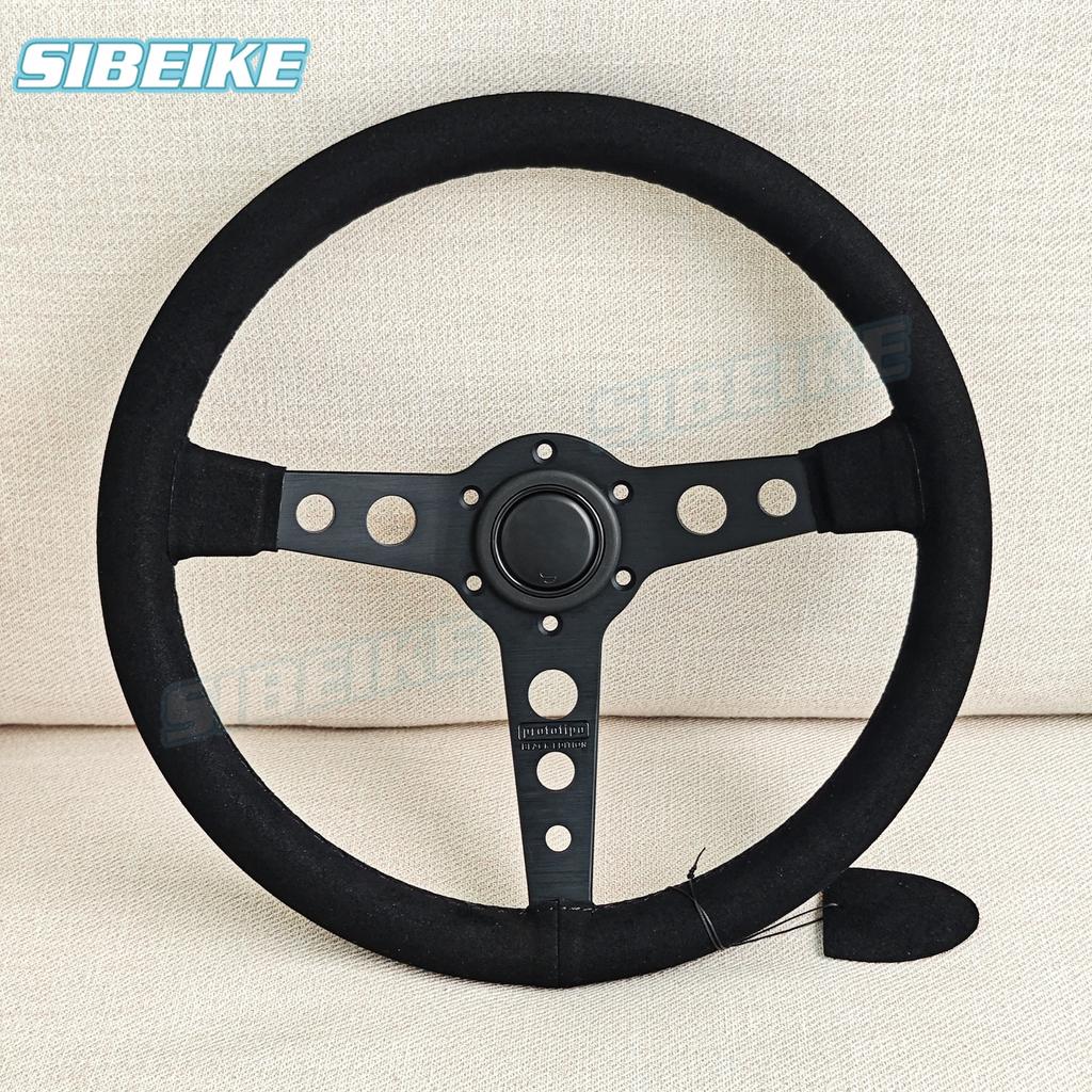 JDM Prototipo Black Edition Steering Wheel Universal Racing Car Sports Drift Steering Wheel