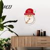 Christmas Countdown Timer Advent Calendar Wooden Hanging Sign, 24 Days Welcome Sign with Rope, Holiday Home Decor Santa Decorations For Living