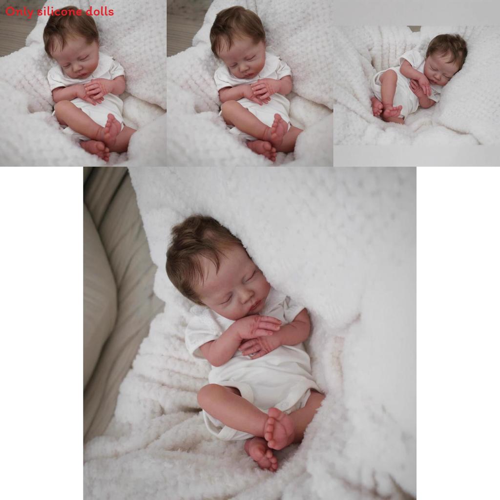 Silicone Reborn Doll 45cm Handmade 3d Skin For Collectors And Gift Enthusiasts