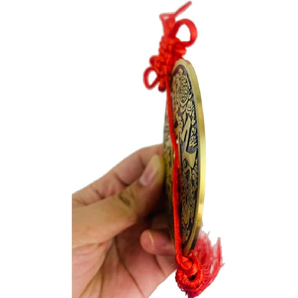 Chinese Feng Shui Co for Wealth and Success (3.1') - Protects Homes from Harmful Energies
