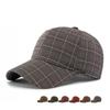 Men's Summer Plaid Baseball Cap Women's Outdoor Sunscreen Hat