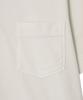 Oteumilkape Pigment-Dyed One-Pocket Polo Shirt - Ivory