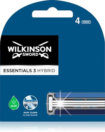 

Wilkinson Sword Essentials 3 Hybrid Replacement Blades TU прозрачный