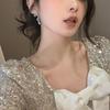 Korean Style Sweet Luxury Diamond Bow Stud Earrings - Versatile, Elegant Design for Everyday Wear