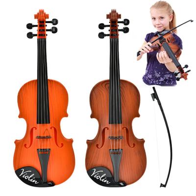 Giocattolo per violino per bambini, realistico, simulato, violino, musica classica, apprendimento, principianti, bambini, precoce