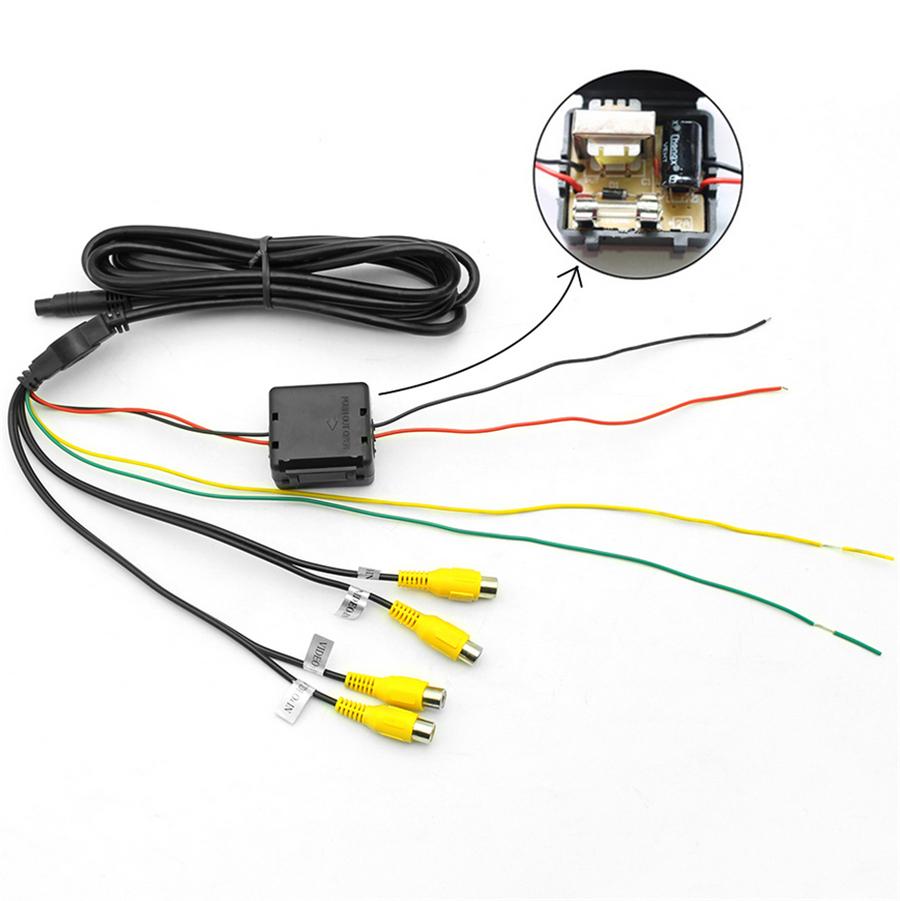 4.3 inch TFT LCD Dual Screen Car SUV Rearview Mirror Monitor 4CH HD with Bracket