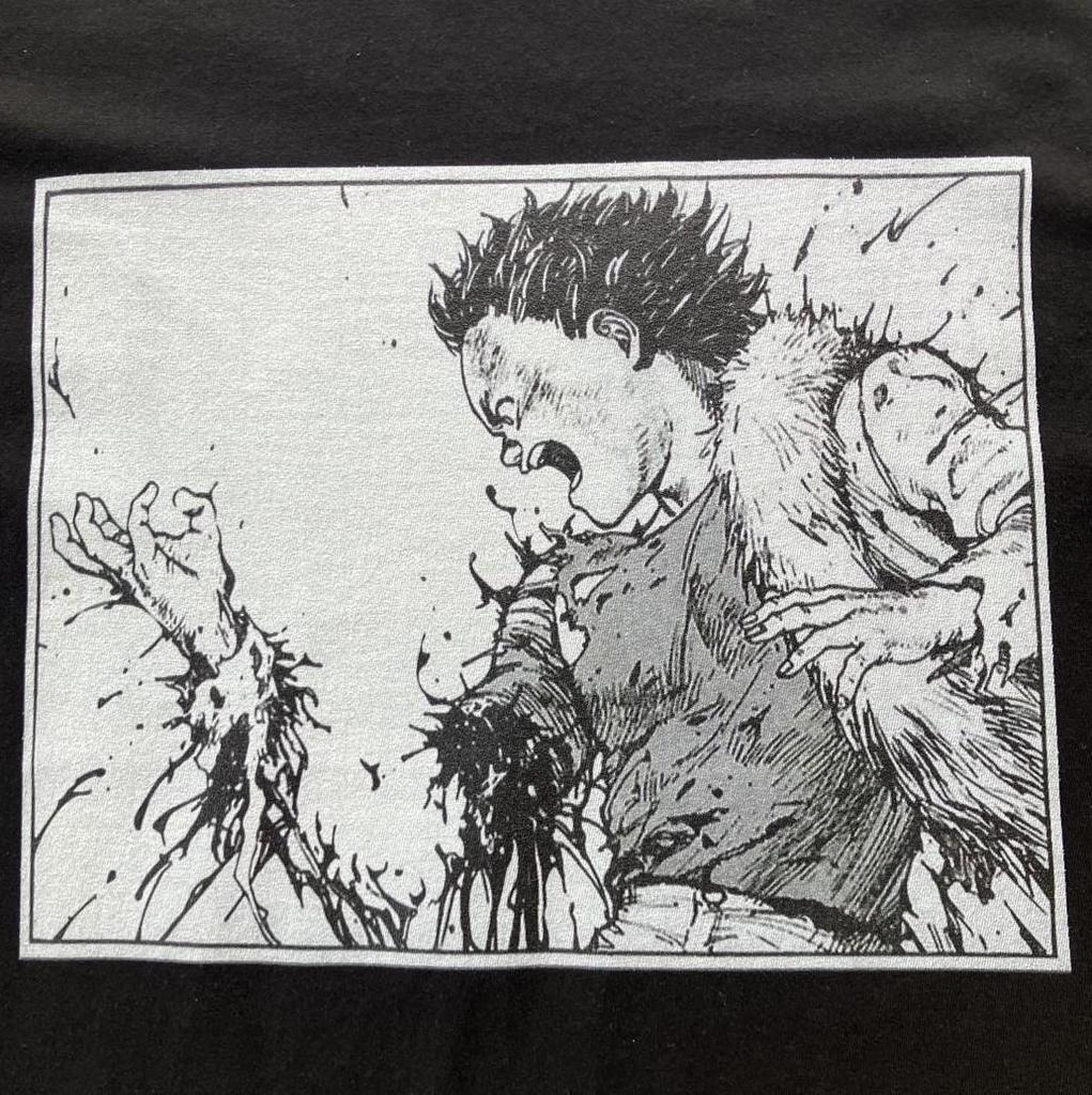[USED] AKIRA Tetsuo Tetsuo Anime T-shirt Shima Tetsuo M Kaneda