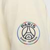 Nike Paris Saint-Germain Club Soccer French Terry Soft Comfortable Breathable Crewneck Sweatshirt Men Sweatshirt Coconut-Milk Midnight-Navy FZ8545-113